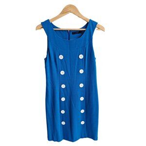 Vintage "TCEC" brand dress, blue, size L